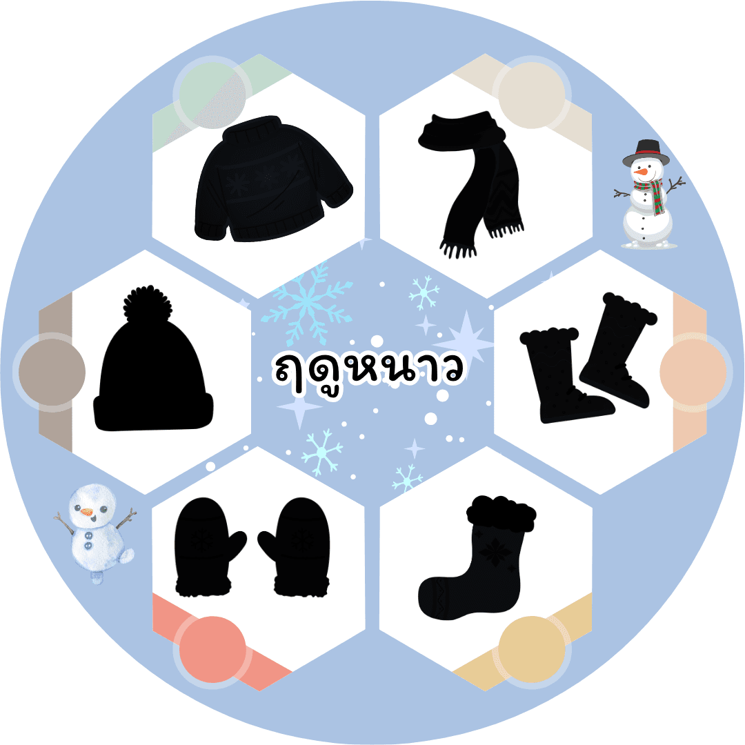 เกมจับคู่เงาเครื่องแต่งกาย