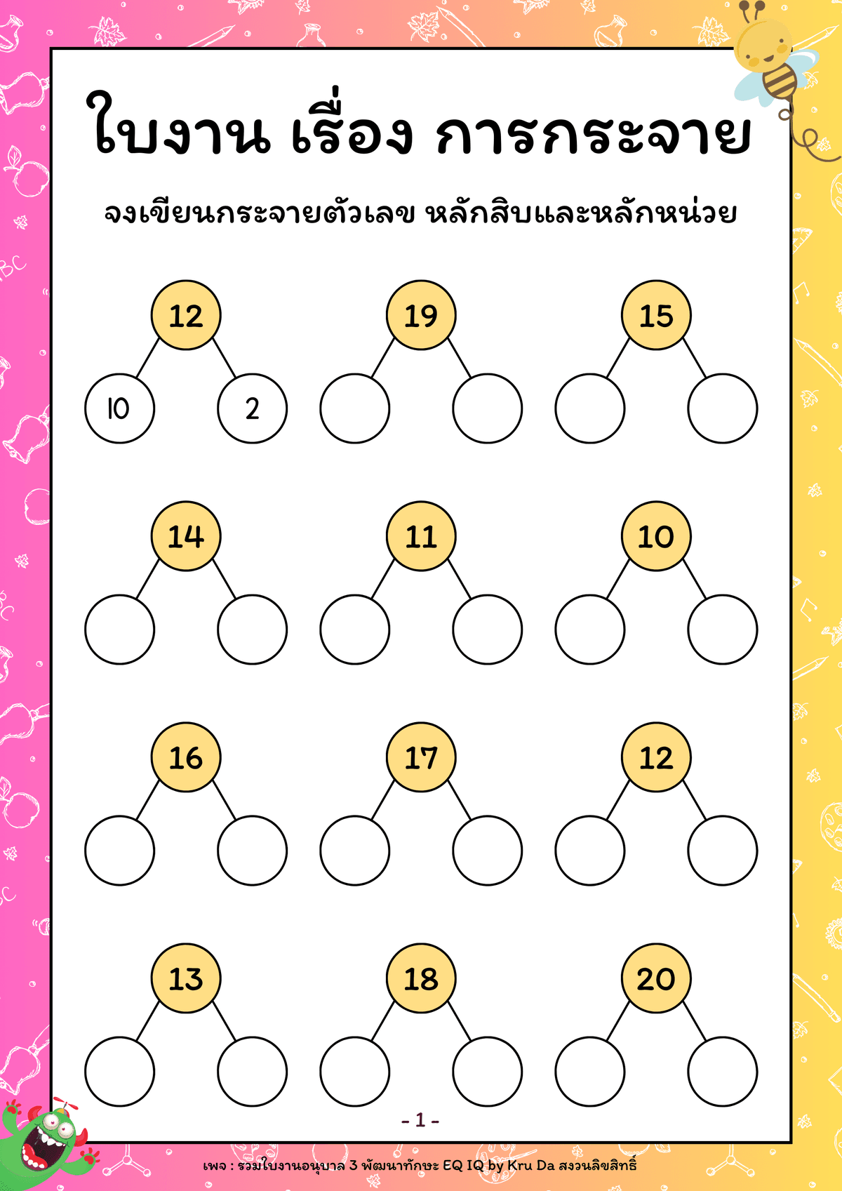 การกระจายจำนวน